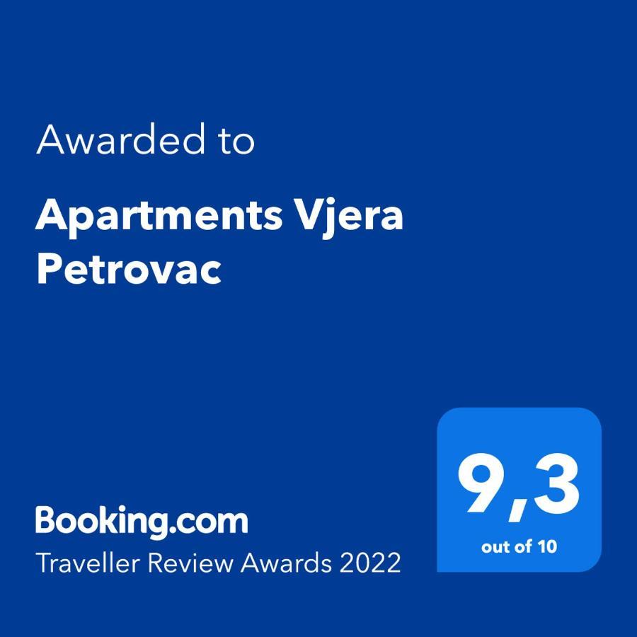 Apartments Vjera Petrovac Eksteriør bilde